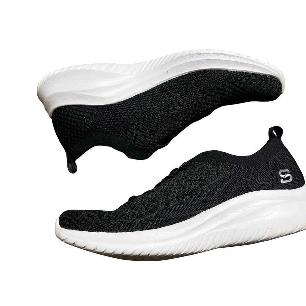 S SPORT by Skechers Women's Slip on Sneakers Black 9